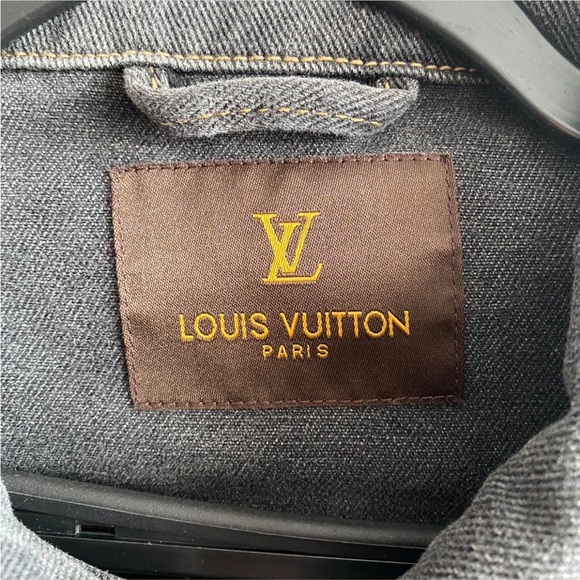 Louis Vuitton vintage Gray Denim Jacket - Picture 3 of 6